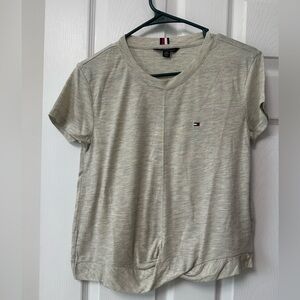 Tommy Hilfiger Gray Short Sleeve Relaxed T-Shirt